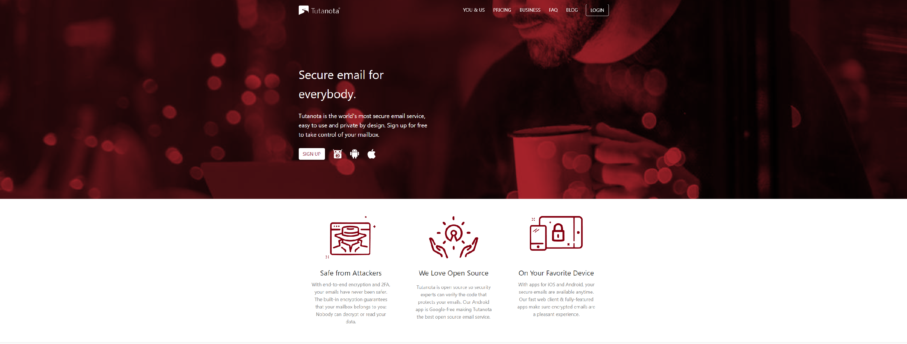 secure email solutions company