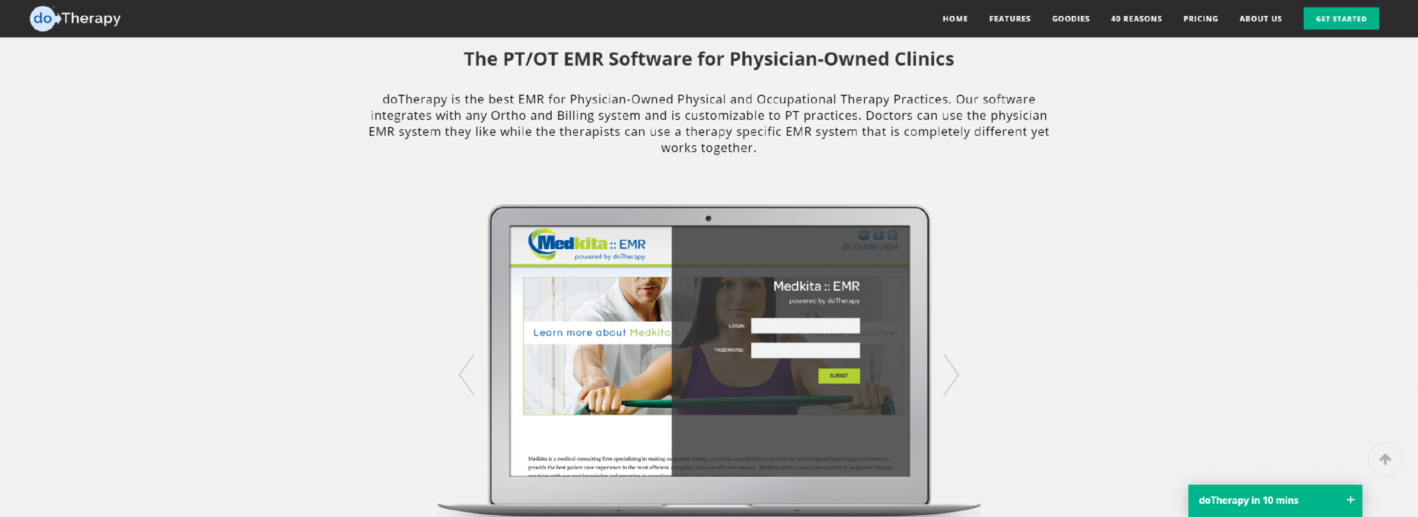 Used Physical Systems Emr Therapy In