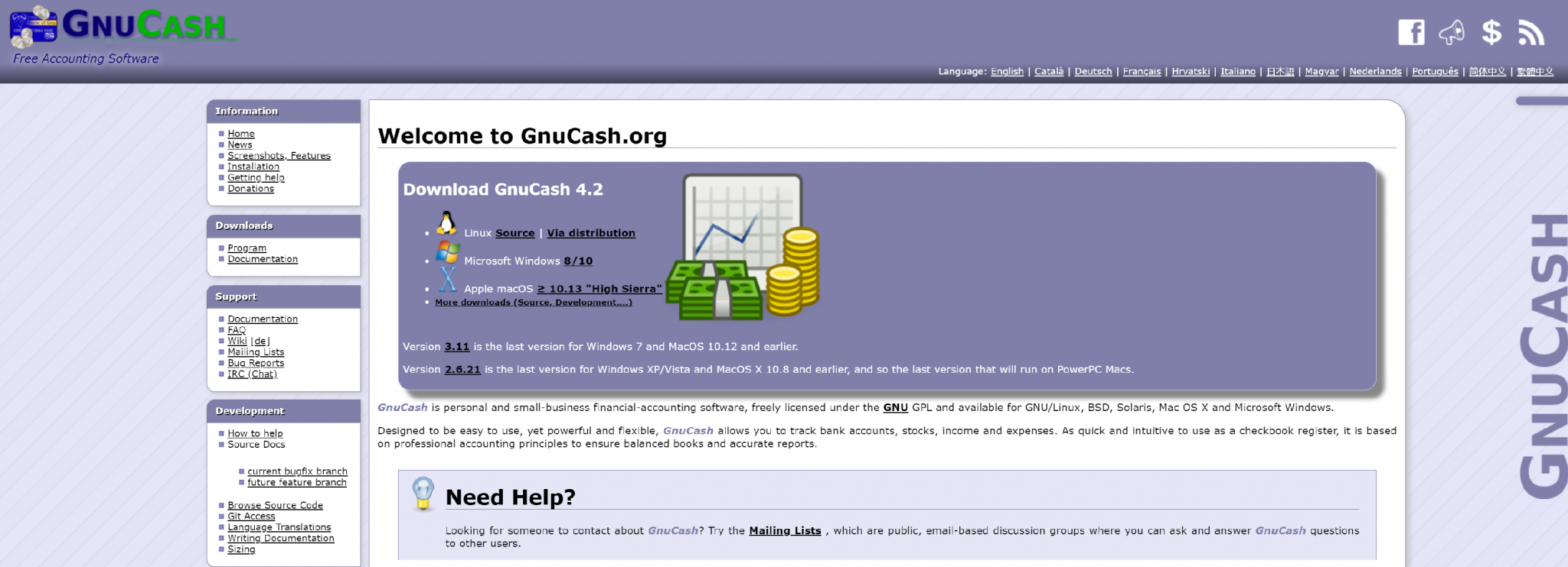 gnucash download mac