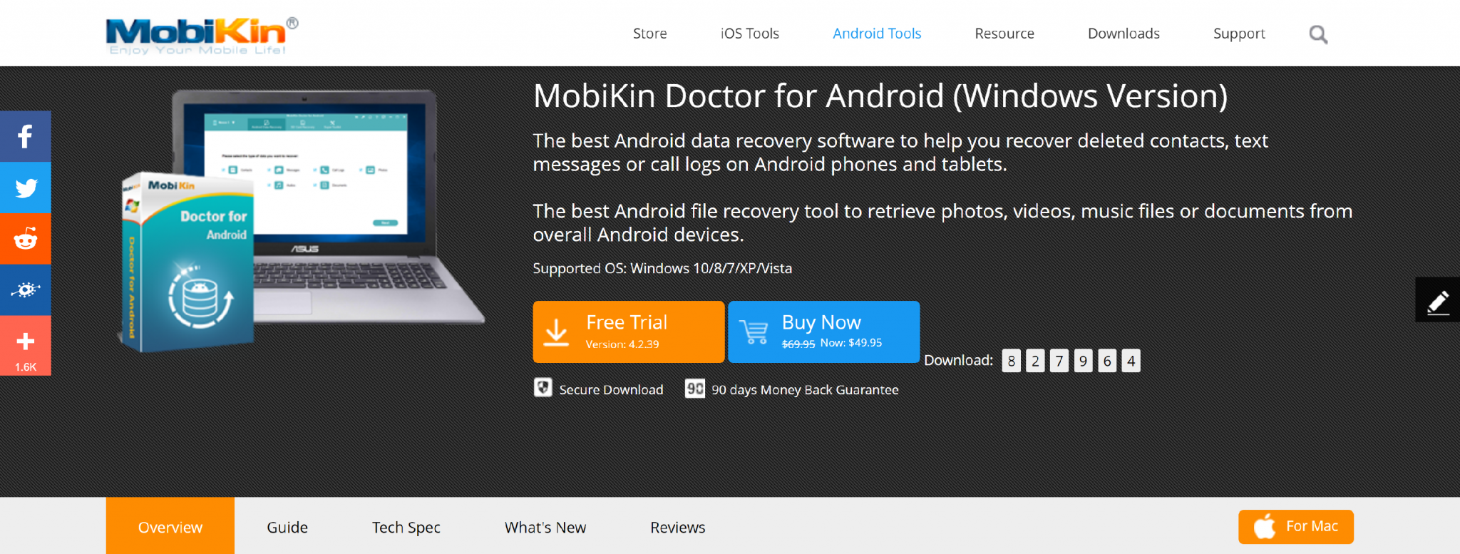 mobikin doctor for android recover sms