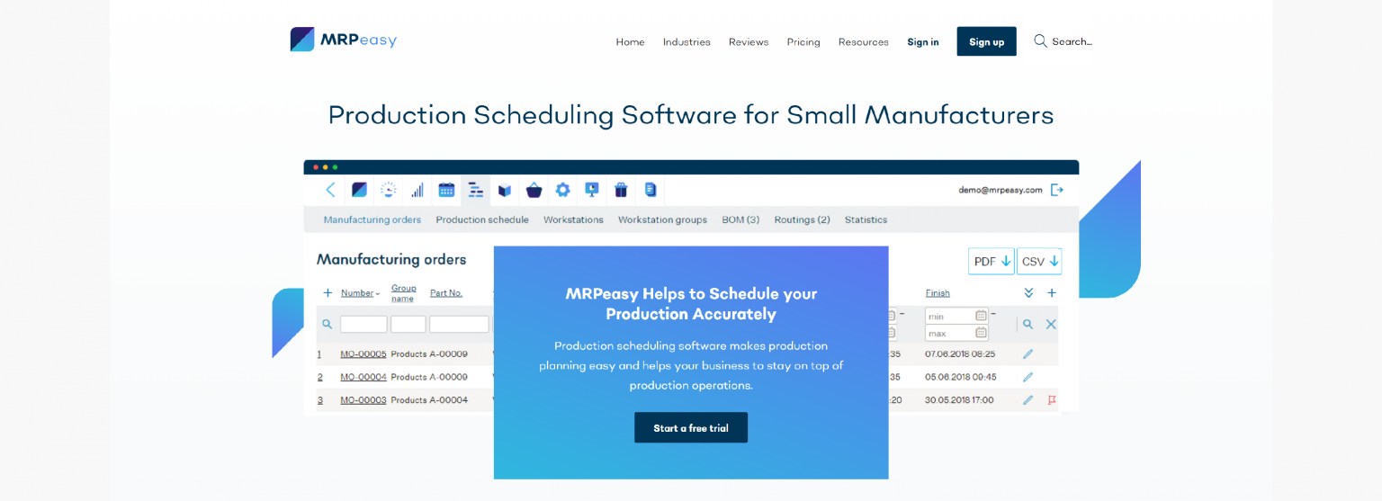 Top 14 Best Production Schedulingplanning Software In 2024 Top Software At Cllax 8033