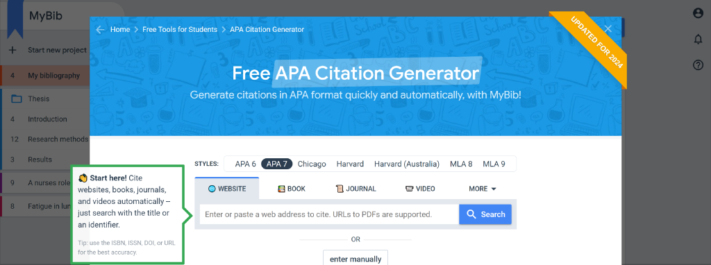 Top 10 APA Citation Generators In 2024 Top Software At CLLAX   Free APA Citation Generator Updated For 2024  1024x382 